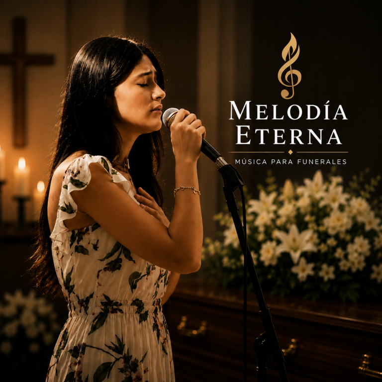 Cantante para funerales en Madrid | Melodía Eterna Cantante profesional interpretando música para funerales en Madrid